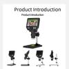 4.3" HD Digital Microscope 1000x: Ideal for Mobile Repair, Product & Fabric Inspection