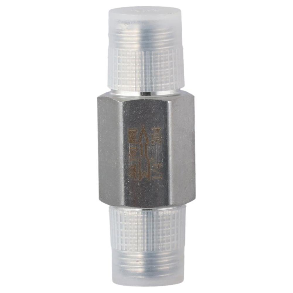 304 Edelstahl Einwegventil 1/4 Zoll NPT Rückschlagventil Langlebiges Rückschlagventil Öl Wasser Gas