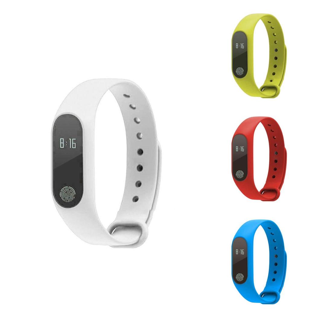 Pulsera Elegante para Band 2 Smartwatch Bluetooth con Monitor de Frecuencia Cardíaca y Diseño Resistente al Agua IP67