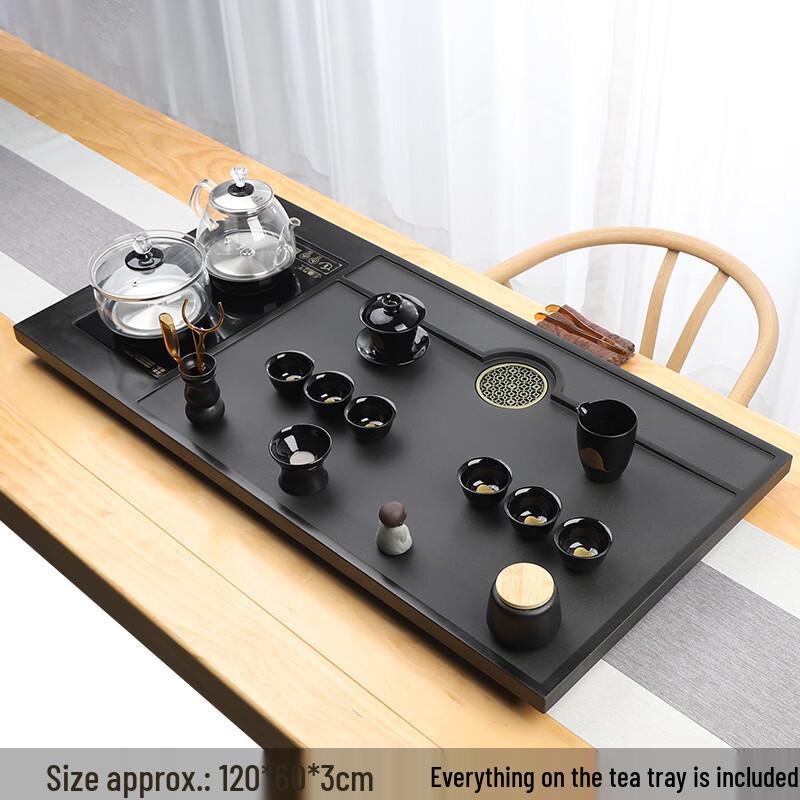 Handun Automatic Black Gold Stone Tea Set