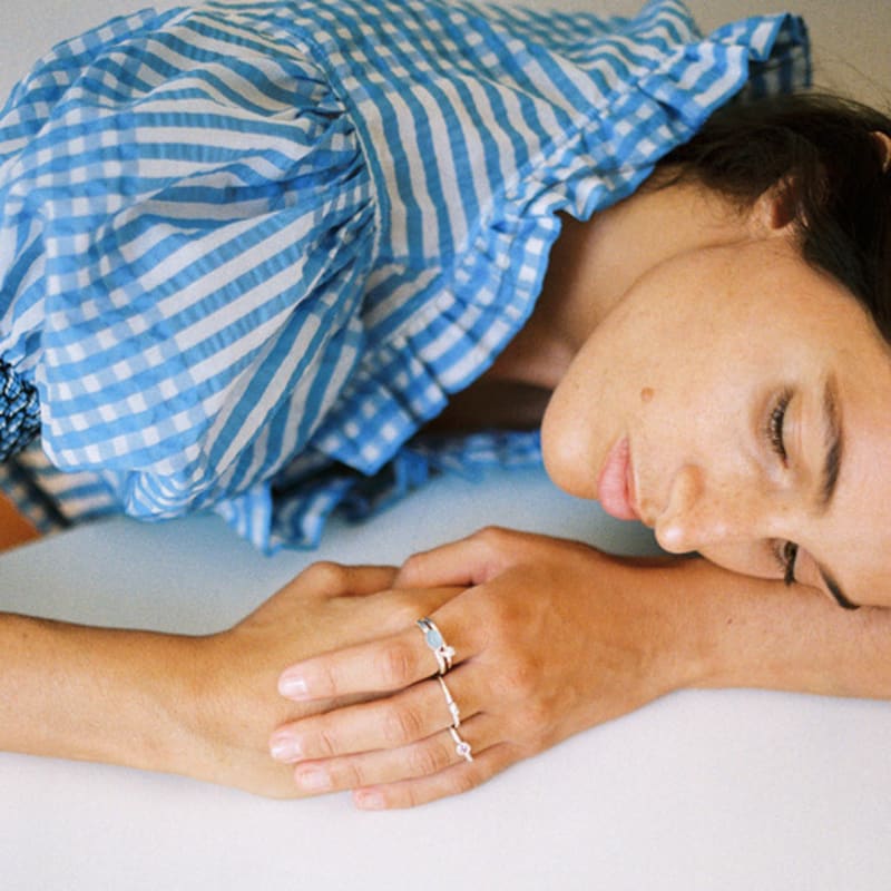 1LSTUDIO ORANGE SAPPHIRE RING