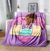 Doc Mcstuffins Flannel Blanket Soft Warm All-Season Throw, Design for Camping, Car Travel, Hiking Sofa, Bed, Office Perfect Gift for Parties