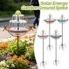Outdoor Solar Powered Bird Feeder Fountain with Integrated Water Pump for Garden Lawn Patio Decoration Bird Bath Feature