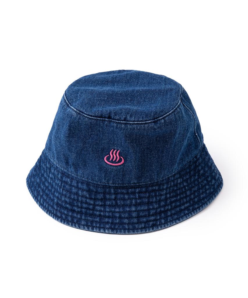 BIGWAVE COLLECTIVE Girl Logo Bucket Hat (Denim)