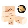 Boîte de rangement en bois massif avec couvercle, 1 pièce, coffrets cadeaux incurvés, caisse d'emballage cadeau pour fournitures de maison, rangement de décoration, organisateur de bijoux
