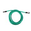 Cinto de Natação Estacionária com Resistência Treino de Força Corda Elástica Conjunto de Treinador 6mm 10mm 4m Verde