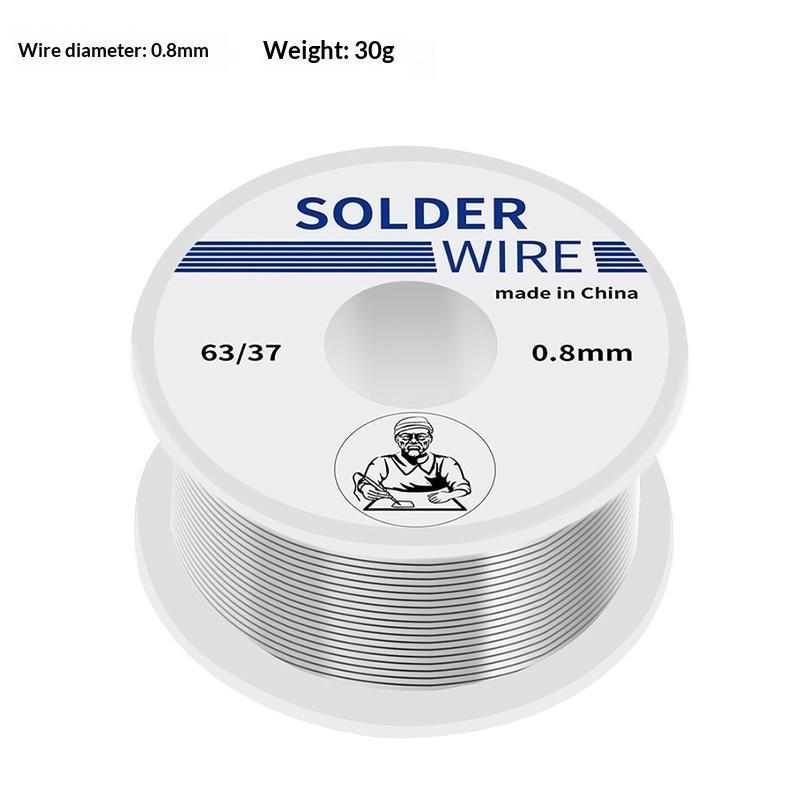 100/20G Solder Wire Tin Roll Clean Rosin Welding Core Soldering Wire Flux Reel Tube Low Temperature Easy Melt Solder Wire