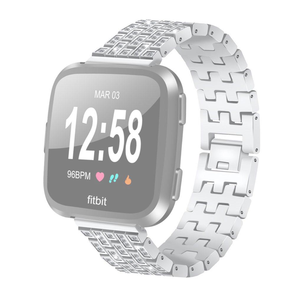 

Luxury Crystal Alloy Replacement Watch Band Wrist Strap For Versa Lite