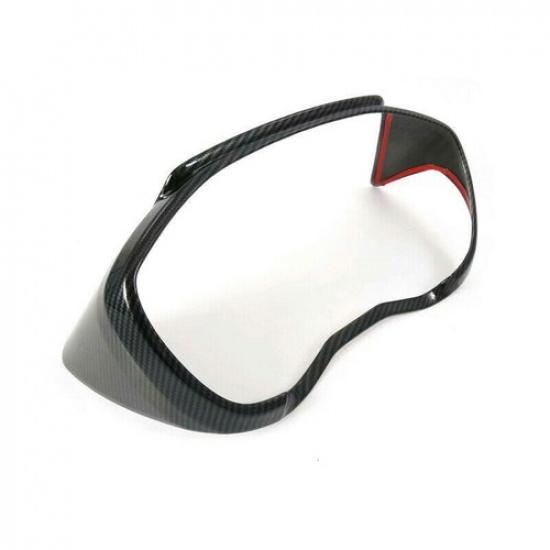 For Subaru Forester 2019-2022 Carbon Fiber Car Front Dashboard Cover Frame Trim