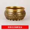 Brass 100 , Office Desktop Decorative , and Lucky Pot with Thousands of Blessings