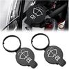 Mandark Car Windshield Wiper Washer Fluid Reservoir Tank Bottle Cap, Automotive Windscreen Washer Fluid Caps, OEM#13227300 Replacement, Compatible