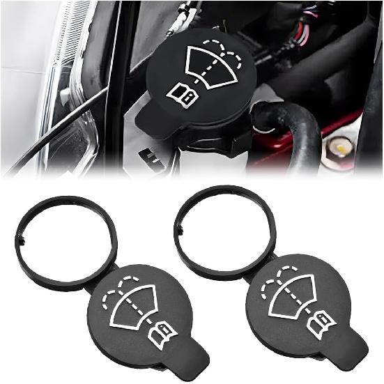Mandark Car Windshield Wiper Washer Fluid Reservoir Tank Bottle Cap, Automotive Windscreen Washer Fluid Caps, OEM#13227300 Replacement, Compatible