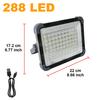66000000LM Outdoor Solar Lamp Super Bright LED Solar Light External Solarlight Solar Hanging Lantern 20000mAh Rechargeable Light
