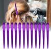 12pcs Salon Clamp Grips Hairdressing Barber Shop Duckbill Hair Clips Hairpin for Salon