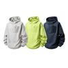 Men's Winter Sporty Loose-Fit Half-Zip Hoodie - American Mountain Style