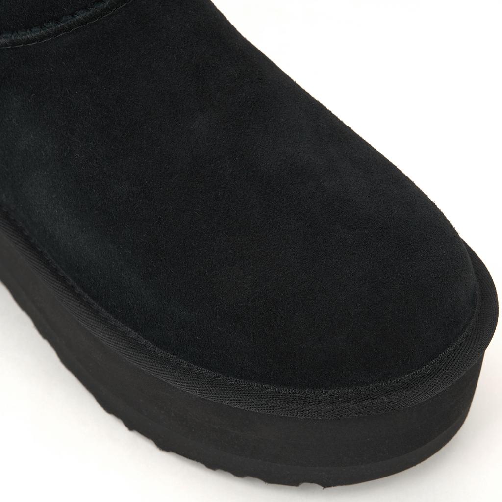 UGG Klasické Mini Platformní Boty Černé Dámské Tenisky 1134991-BLK