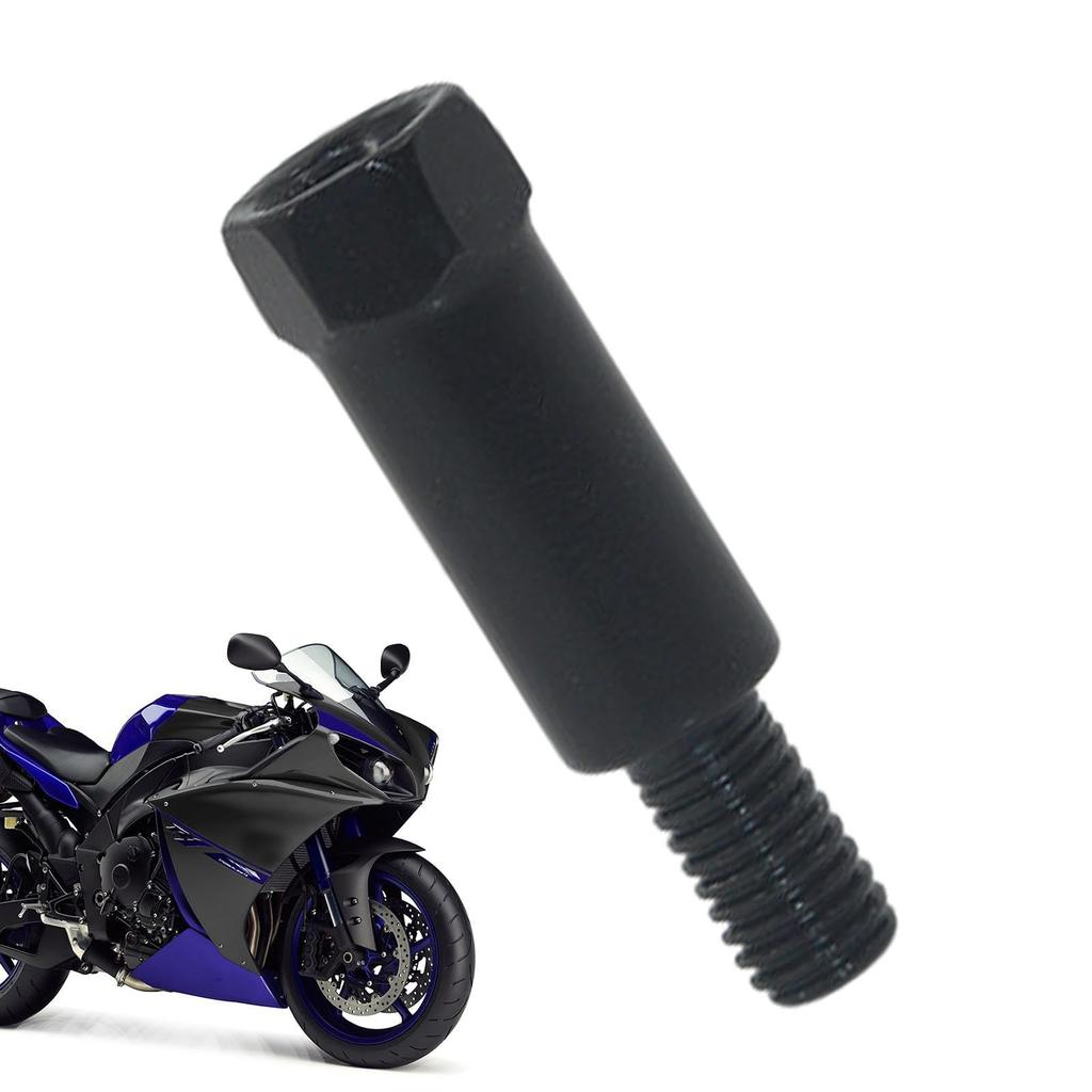 Motorcycle Mirror Conversion Adapter, Set of 2, For Motorcycles, Mirror, Screws, Adapters, Forward and