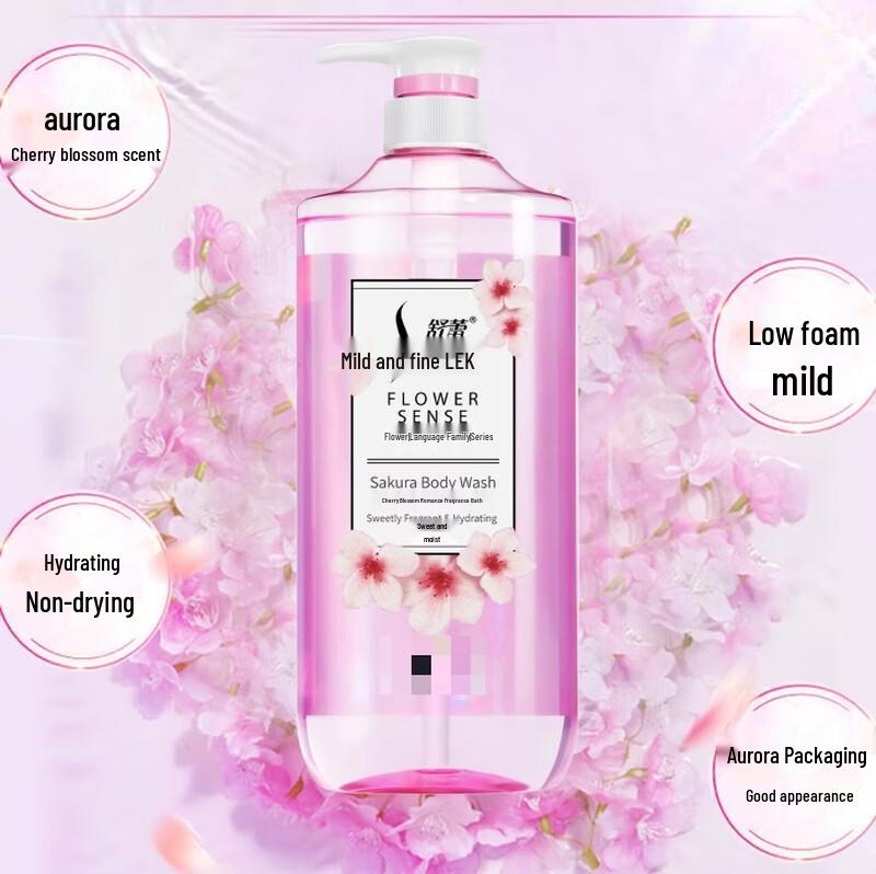 Slek Deeply Nourishing Sakura Fragrance Body Wash