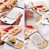 Stainless Steel Ginger Garlic Grinder Manual Grater with Ergonomic Handle Compact for Minced Ginger Garlic Kitchen Tool