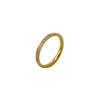 Light Luxury Simple Cnc Micro-Inlaid Ten Diamond Titanium Steel Ring For Women 316 Does Not Fade, Couple Pair Ring Tide Jewelry For Girls