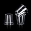 Set of 100 Stackable Plastic Shot Glasses 30ml Reusable Cups for Banquets 30ml Disposables Shot Glasses for Dessert