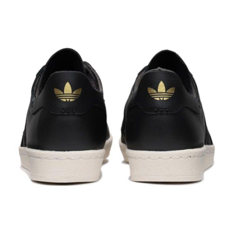 Adidas Superstar 82 Black Off White Gold Unisex Sneakers Core-Black Gold-Metallic GW1799