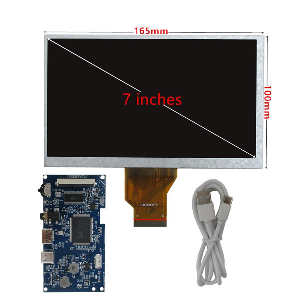 7-inch AT070TN90/92 LCD Display Screen HDMI Driver Control Board,multipurpose Portable monitor,Raspberry Pi/Banana/Orange Pi Computer Secondary Screen