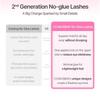 ccam bbak - No Glue Lash - 5 Types