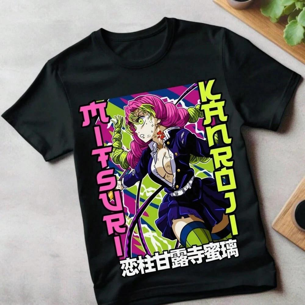 Mitsuri KANROJI TShirt Anime Unisexga Unisex S
