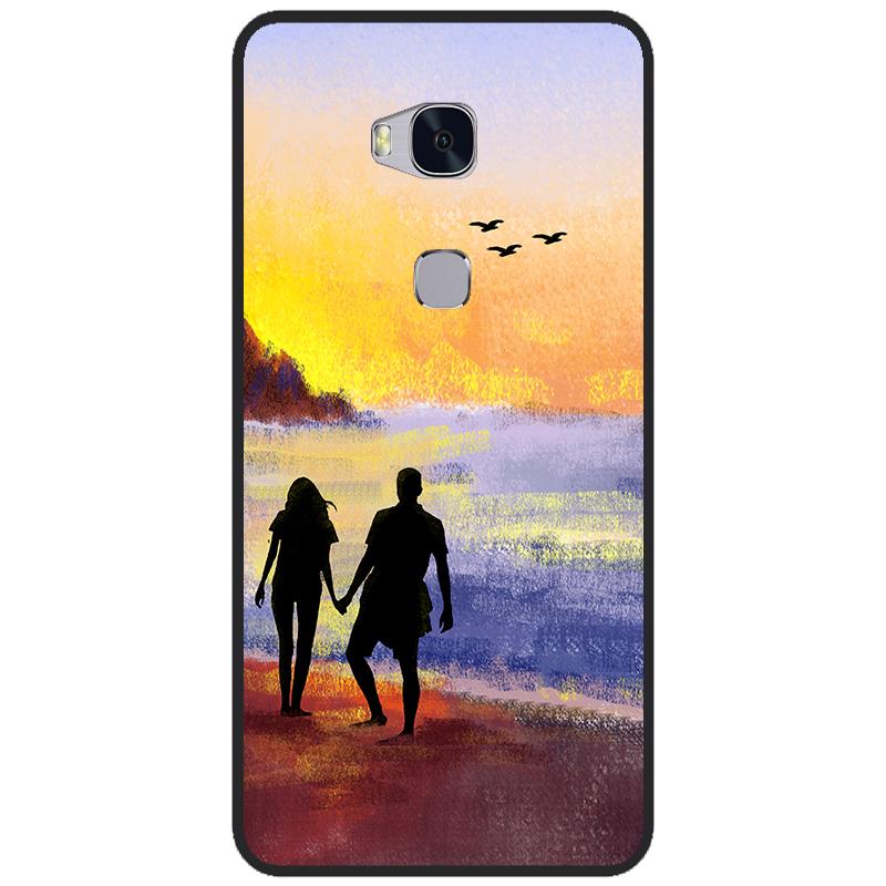 For Huawei Honor 5X Case TPU Soft Cartoon Back Cases For Huawei GR5 2016 Case Silicone Honor 5 X KIW KII L21 L22 Honor5x