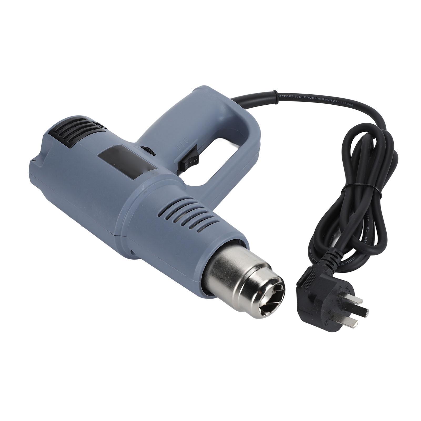 

Тепловой фен 2000 Вт с регулируемой температурой, промышленный термофен для термоусадочной упаковки, электронный AU Plug