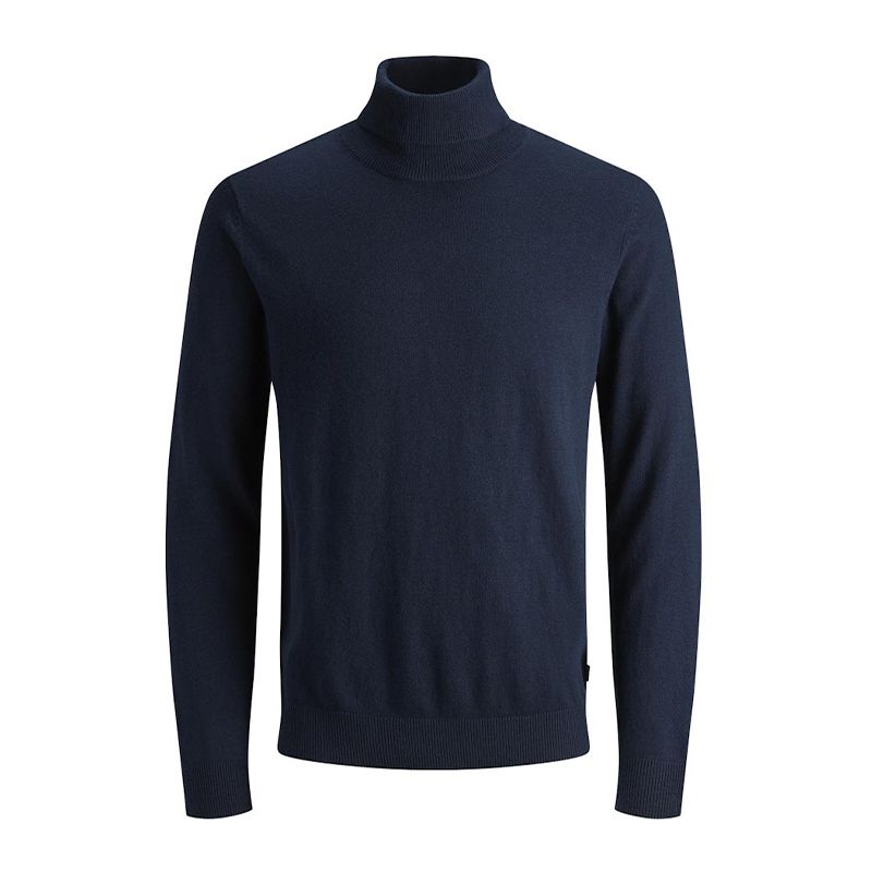Men's Cotton Blend Turtleneck Sweater JACK & JONES