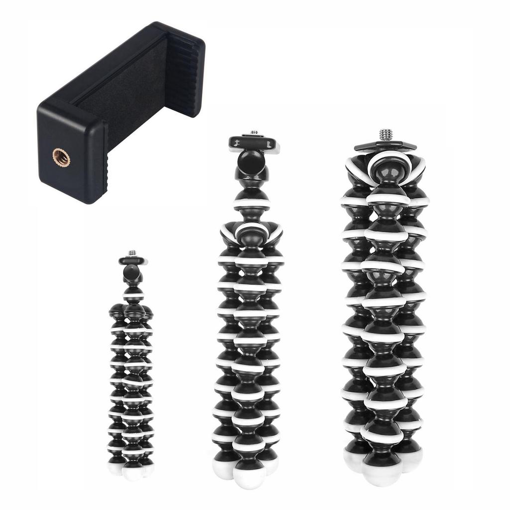 Portable Flexible Tripod Octopus Stand Gorilla Pod Mount For Gopro Hero 7 6 5 4 3 Action DSLR Phone Stand Nikon Canon Sony 7