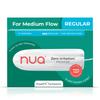 Nua EaseFit Tampons for Medium Flow | 12 Tampons | Gynaecologically Tested | Hypoallergenic | Rapid Absorption Core | Leak-Proof Protection