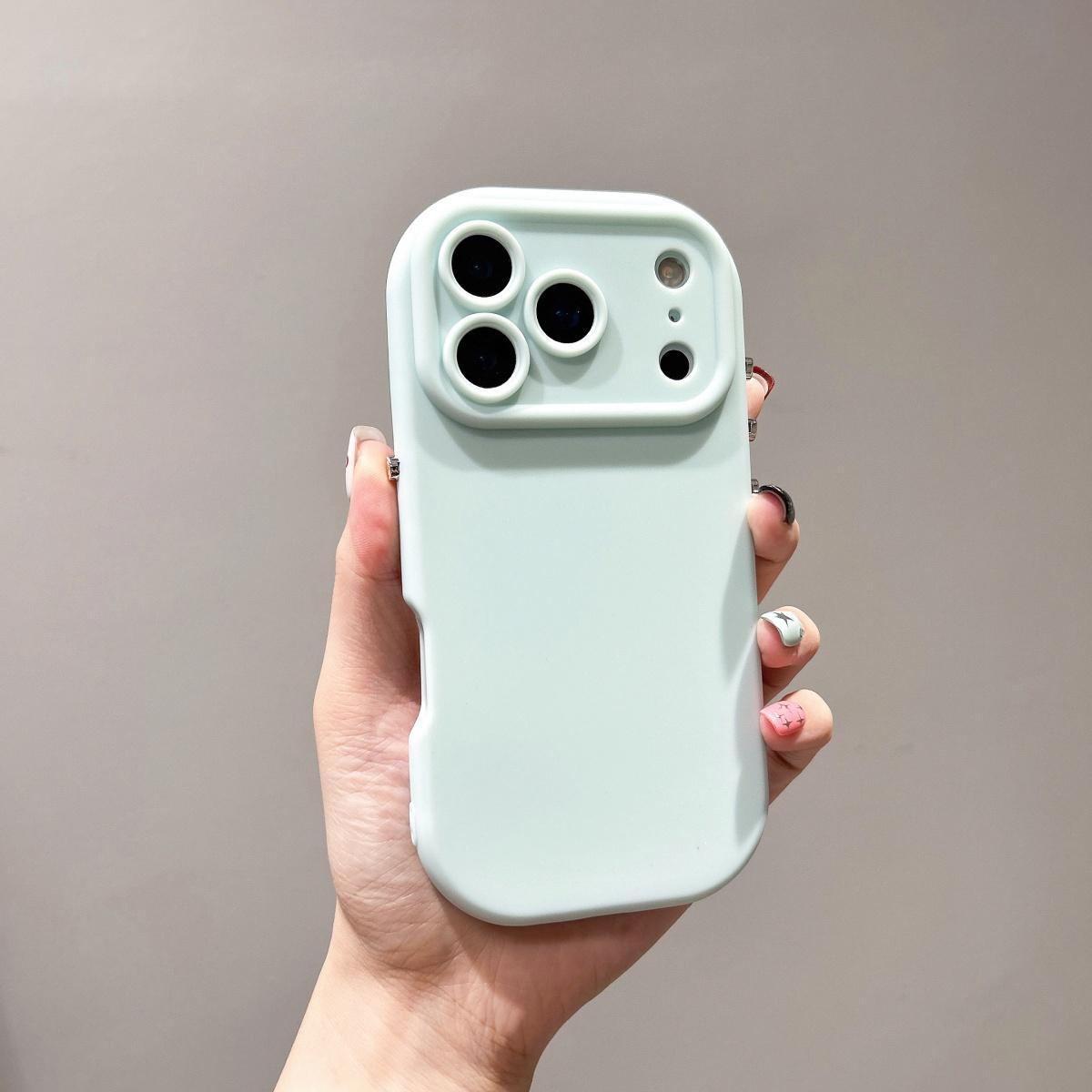 

Plating Round Button Cute Oval Soap Phone Case For iPhone 17 Air 16 15 14 Plus 13 12 11 Pro XR X S Max Soft Silicone Candy Cover iPhone X