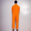 Halloween Prisoner Costume: Orange Jumpsuit Role-Playing Set