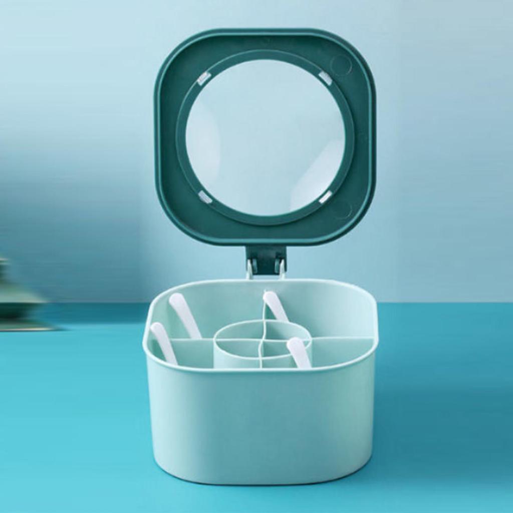 Seasoning   Box PP 4 Compartments Multifunctional Spice Container Box for Kitchen