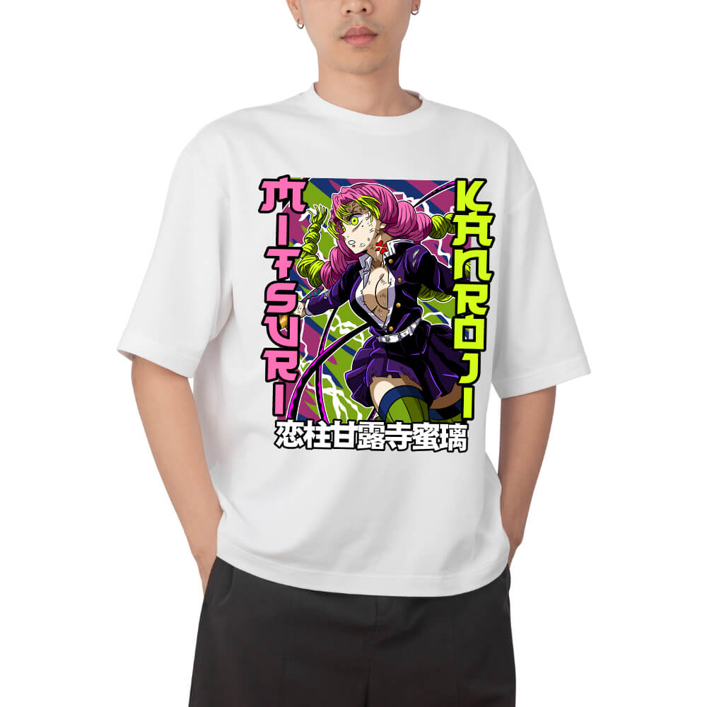 Demon Slayer Tanjiro Kamado Hinokami Kagura with Japanese Text Anime Print T Shirt Men 2026 Summer Casual Streetwear