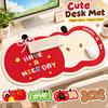 Cartoon Pattern Rubber Mouse Pad Large Size Computer Desk Protector New Keyboard Mice Mat  Home