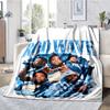 Rod Wave Theme Printed Blanket - Perfect for Couch, Bed, Travel & Outdoor Use | Machine Washable, Cozy & Durable.