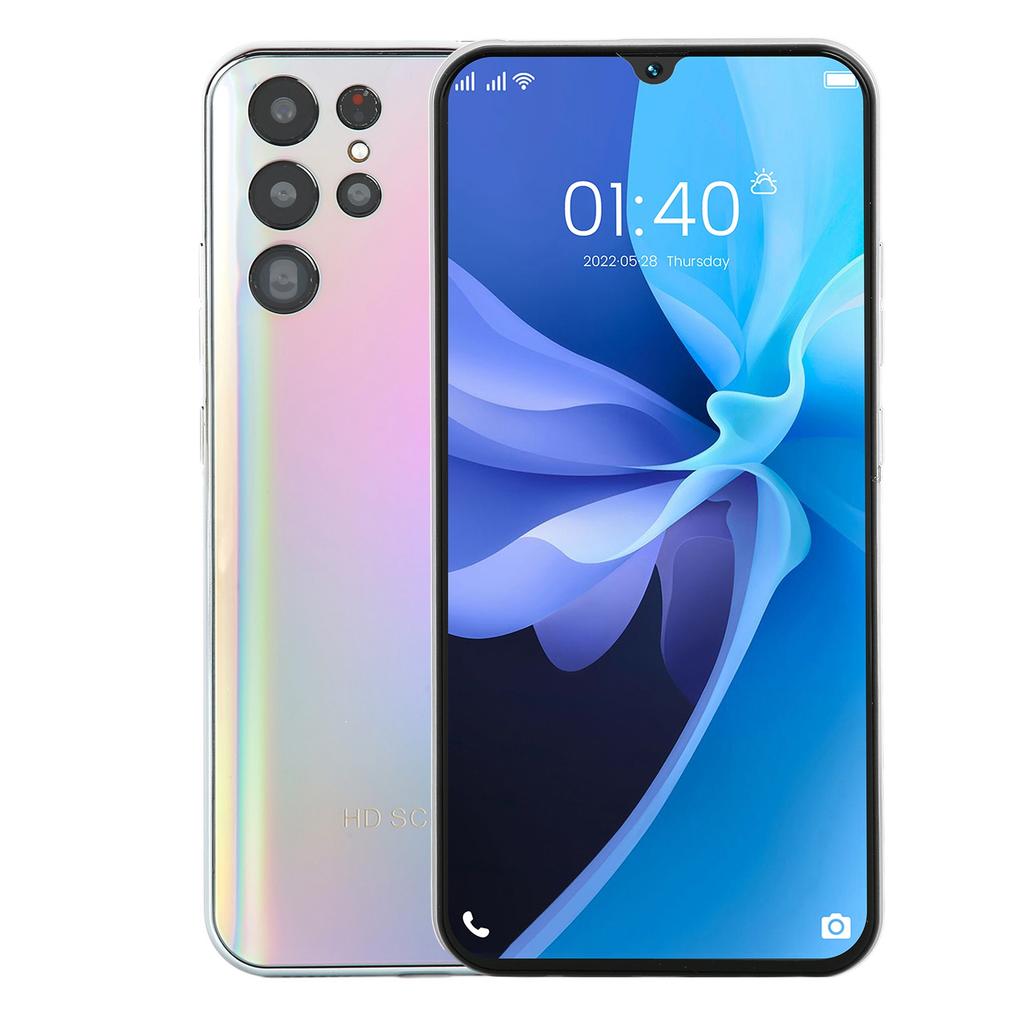 Smartphone S22 Ultra Deblocat pentru Android 11 6,4 inchi 4 GB RAM 64 GB ROM MT6582 Telefon Mobil Față 5MP Spate 13MP 1960x1080