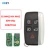 Okey Remote Car Key For Land Rover Discovery 4 Freelander Range Sport Evoque Smart Fob 2012-2017 ID49 Chip FCCID:KOBJTF10A