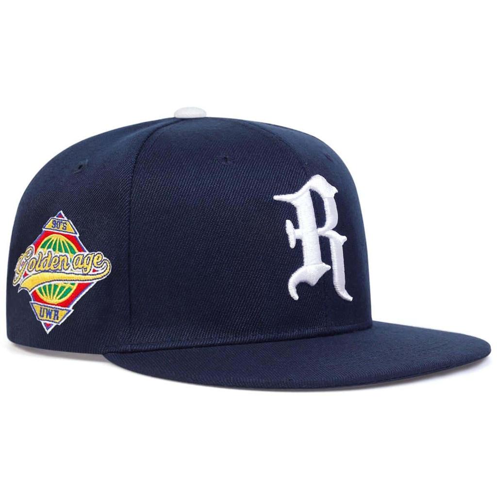 Gothic Letter R Embroidery Hip-hop Hats Spring and Autumn Outdoor Adjustable Casual Baseball Caps Sunscreen Hat