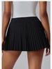 Damen Freizeit Plissee Sport Minirock - Slim Fit, Anti-Exposition, Perfekt für Tennis, Outdoor-Fitness, Yoga, Sommerbekleidung