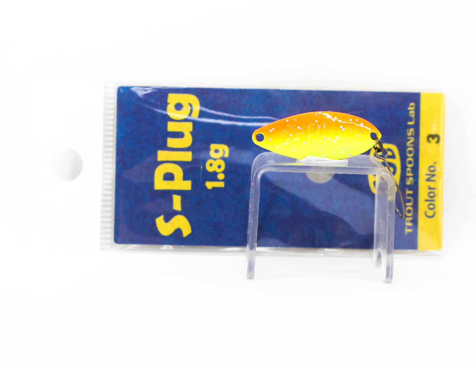 

Rob Lure Spoon S Plug 1.8 grams Sinking Lure 3 (5777)