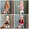 Fashion 30cm Doll Clothes DIY 1/6 BJD Doll Outfit Set Multistyles Cartoon Doll Dress Mini Doll Overall Suit Gift