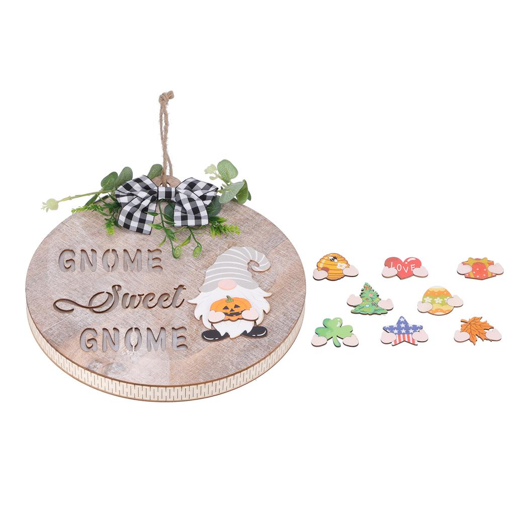 Weihnachtsschild Exquisites Willkommensschild Haustürdeko Holz-Wandschild für Feiertags-DIY