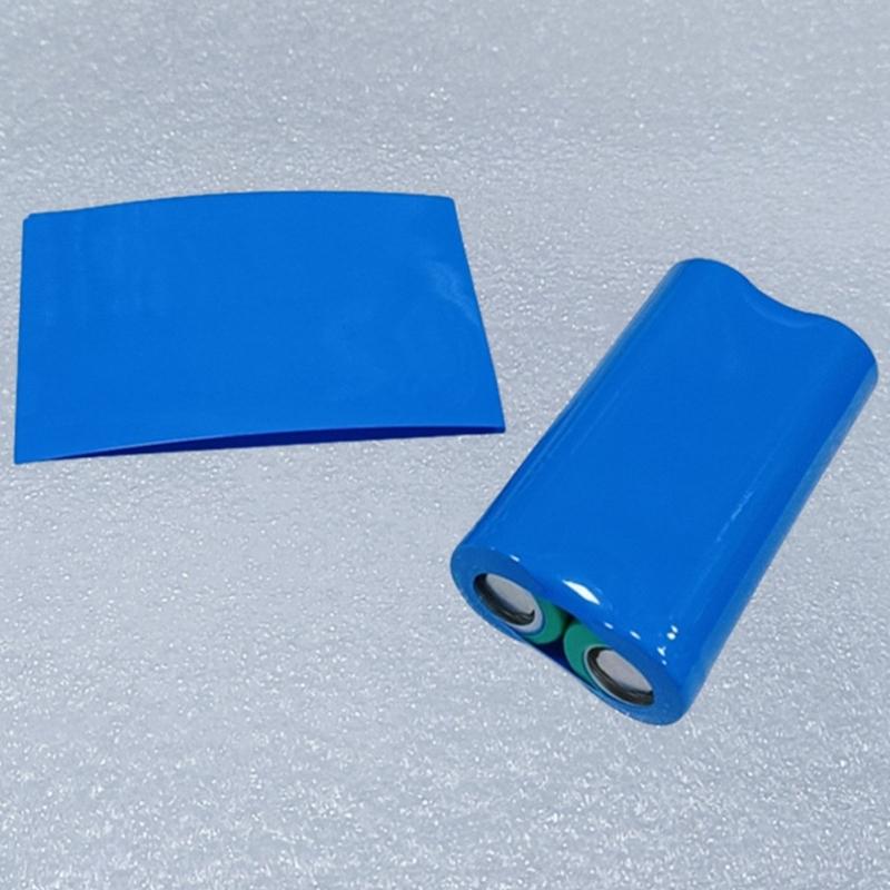 100Pcs PVC Heat Shrinkable Film Battery Skin Heat Shrinkable Sleeve Insulated Battery Skin PVC Film Tape Protector