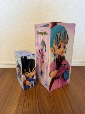Ichiban Kuji Dragon Ball Goku Bulma MASTERLISE B Prize Figure Set 2