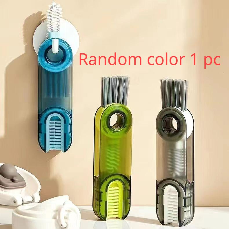 

Щетка для мытья чашек Многофункциональная крышка для чашек Щетка для чистки бутылочек и сосок Артефакт для чистки чашек Три в одном Щетка для чистки чашек